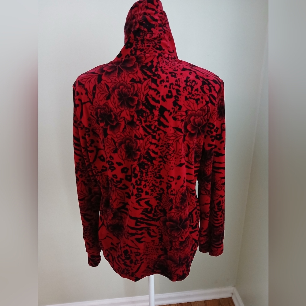 2/$15 Style & Co Sport Zip Funnel Neck Jacket - Picture 3 of 5